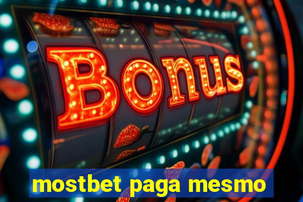 mostbet paga mesmo